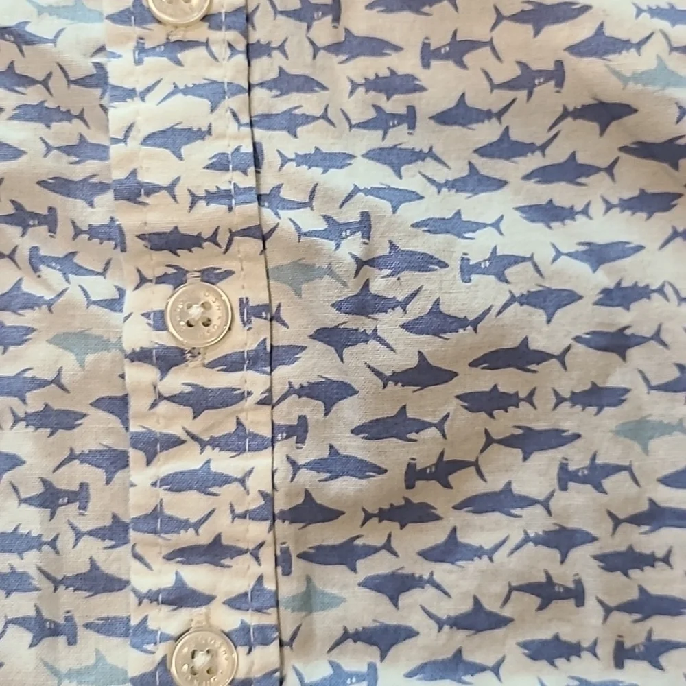 OshKosh B'gosh Shark Bottom Down Matching Set Size 2T